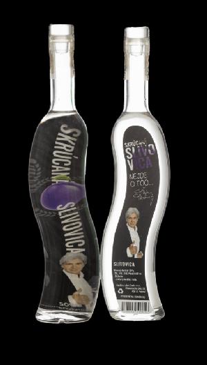 Skrúcaná Slivovica 50% 0,5L (holá láhev)