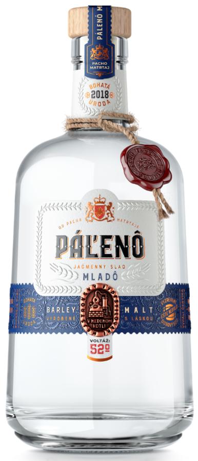 Pacho Matrtaj - Páľenô Mladô 52% 0.7L (holá láhev)
