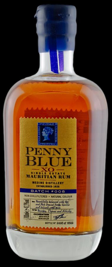 Penny Blue XO Batch #008 42,2% 0,7L (holá láhev)