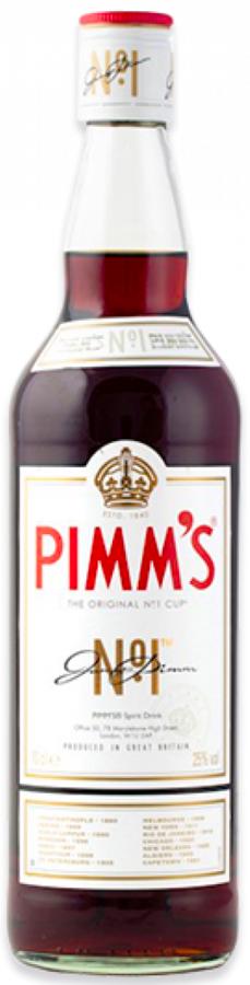 Pimm's No.1 25% 0,7l (holá láhev)