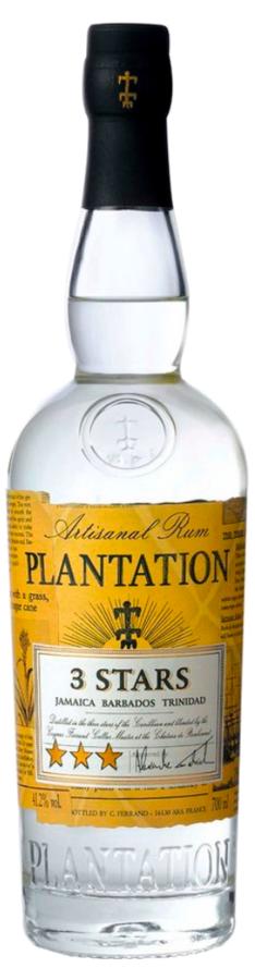 Plantation White 3 Stars 41,2% 0,7L (holá láhev)