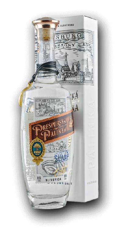 Prešpurská Pálinka Slivovica 2024 50% 0,5L