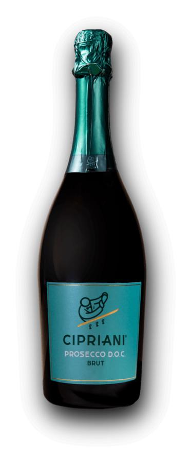Cipriani Prosecco Brut D.O.C. 12% 0,75L (holá láhev)