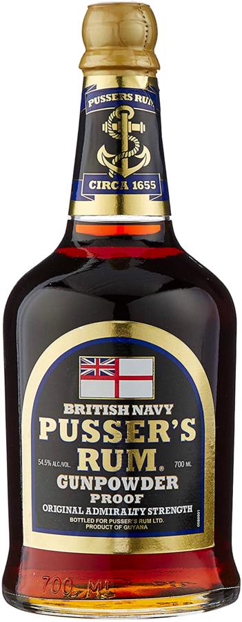Pusser's Gunpowder Proof 54,5% 0,7l (holá láhev)