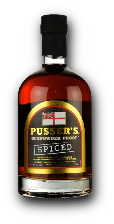 Pusser's Gunpowder Proof Spiced 54,5% 0,7L (holá láhev)