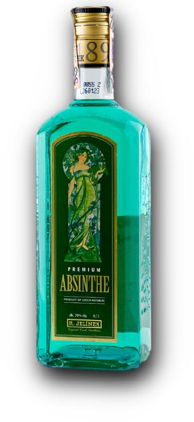 R. Jelínek Premium Absinthe 70% 0,7L (holá láhev)