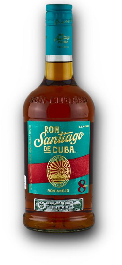 Santiago de Cuba Añejo 8YO 40% 0,7L (holá láhev)