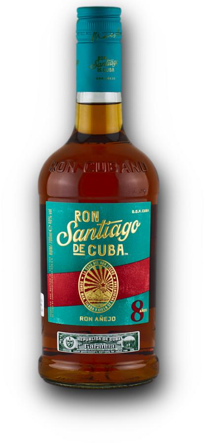 Santiago de Cuba Añejo 8YO – kubánský rum, 40 %, 0,7 l