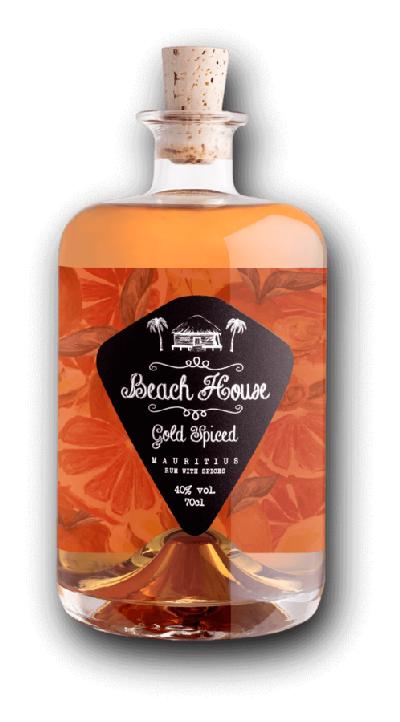 Beach House Gold Spiced 40% 0,7L (holá láhev)