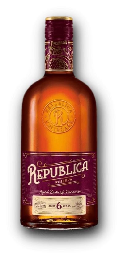 Republica 6YO Reserva 38% 0,7L (holá láhev)