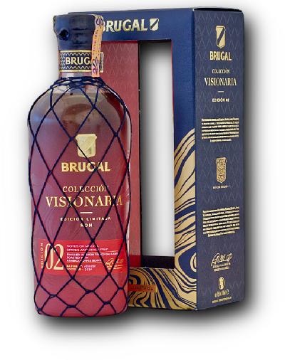 Brugal Visionaria 02 Edición Limitada 45% 0,7 l (karton)