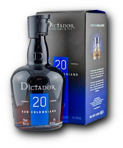Dictador 20 Reserva Icónica Kolumbijský Rum 40% 0,7L