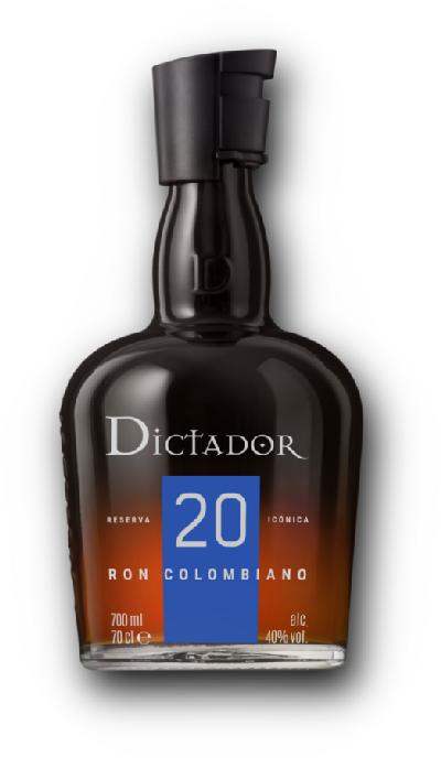 Dictador 20 Reserva Icónica 40% 0,7L (holá láhev)