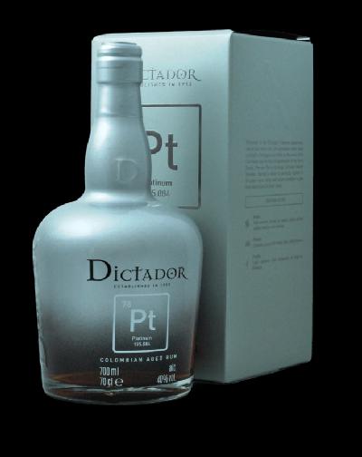 Dictador Platinum 40% 0,7L (karton)
