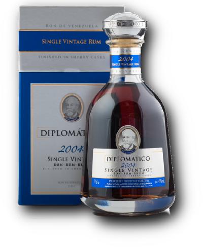 Diplomatico Single Vintage 2004 43% 0,7L (dárkové balení kazeta)
