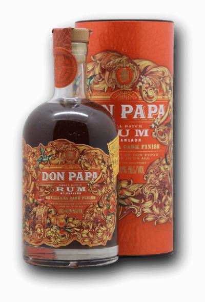 Don Papa Sevillana Rum 40% 0,7L (tuba)