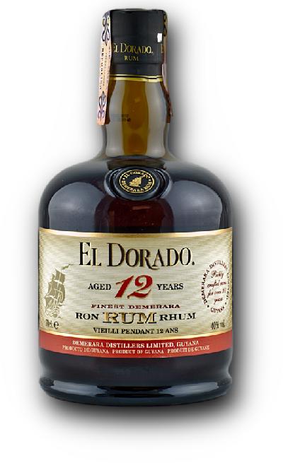 El Dorado 12YO 40% 0,7 l – 12letý guyanský rum