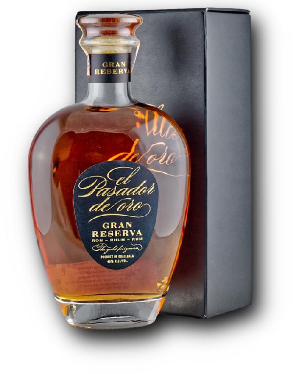 el Pasador de Oro Gran Reserva 40% 0,7L – prestižní rum