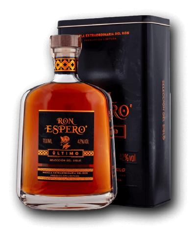 Ron Espero Ultimo 42% 0.7L (plechová tuba)