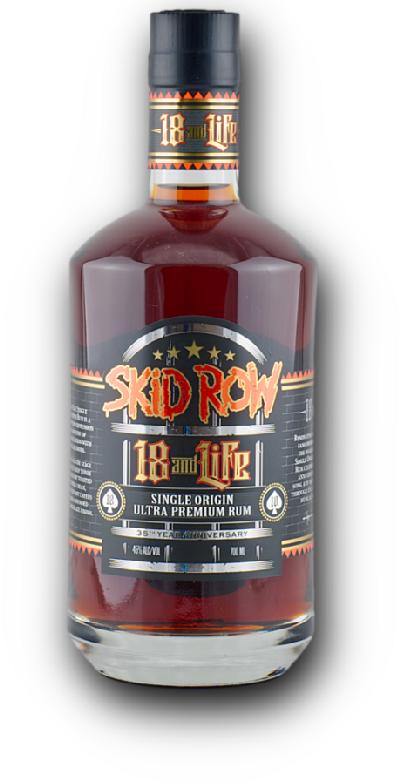Skid Row 18 and Life 35th Anniversary 45% 0,7 l – limitovaný rum