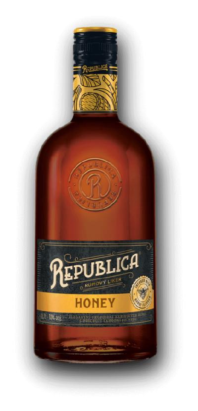Republica Honey rumový medový likér 30 % 0,7 l