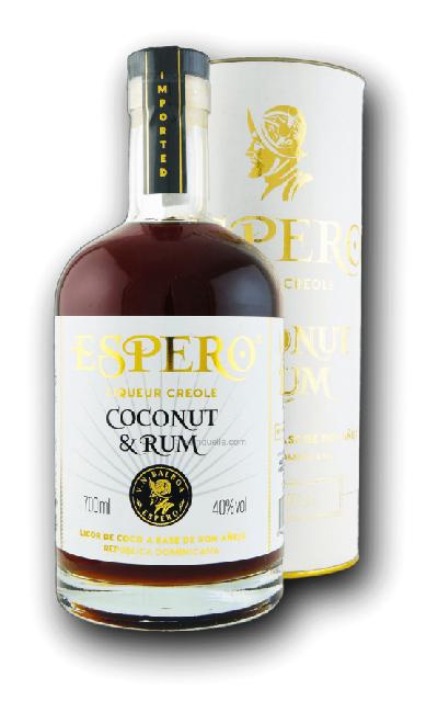 Espero Liquer Creole Coconut & Rum 40% 0.7L (tuba)