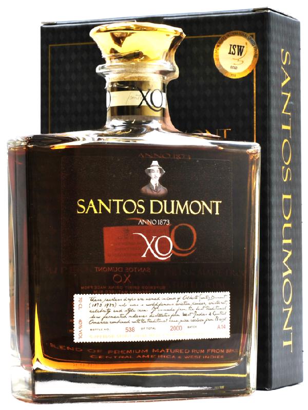 Santos Dumont XO Rum 40% 0,7l – limitovaná edice, karton