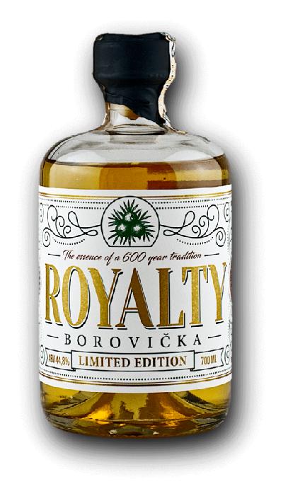 Royalty Borovička 8YO 44,8% 0,7L (holá láhev)