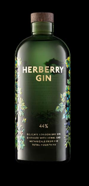 Herberry Gin 44% 0,7L (holá láhev)