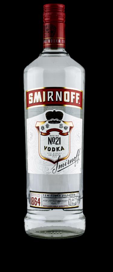 Smirnoff N°. 21 37,5% 1,0L (holá láhev)