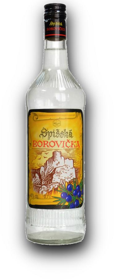 Spišská Borovička 40% 0,7l (holá láhev)