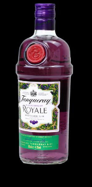 Tanqueray Blackcurrant Royale 41.3% 0.7L (holá láhev)