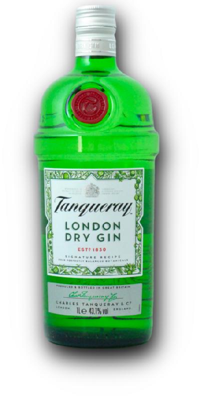 Tanqueray Gin 43,1% 1,0L (holá láhev)