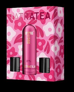 Tatratea Hibiscus & Red Tea 37% 0,7L (dárkové baleni s 2 skleničkami)