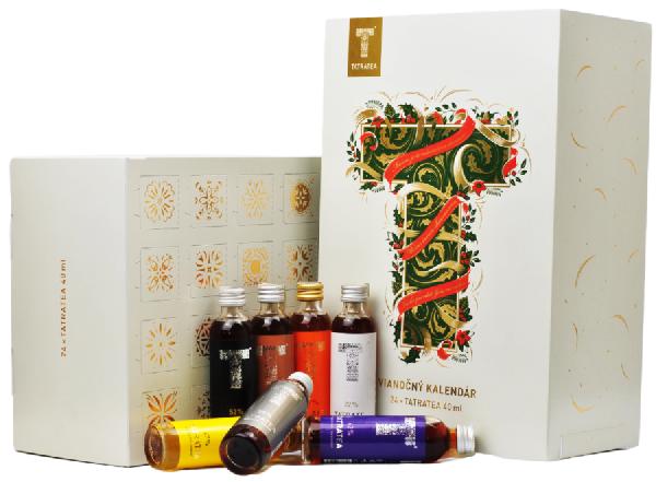 Tatratea Vánoční Adventní Kalendář 49,5% – 24 x 0,04L (set)