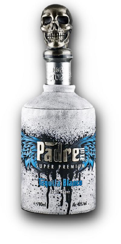 Pádre Azul Tequila Blanco 100% Agave 40% 0,7 l