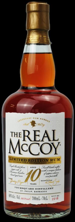 The Real McCoy 10YO Virgin Oak 46% 0.7L (holá láhev)