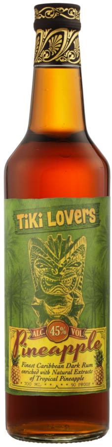 Tiki Lovers Pineapple 45% 0,7l (holá láhev)