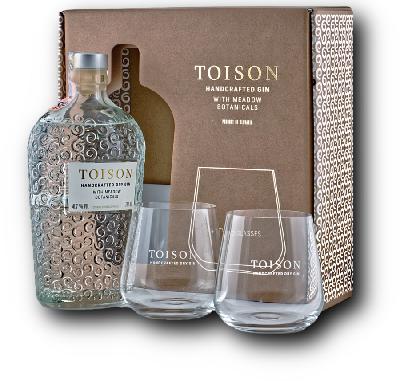 Toison 41,7% 0,7L (dárkové balení s 2 sklenicemi)