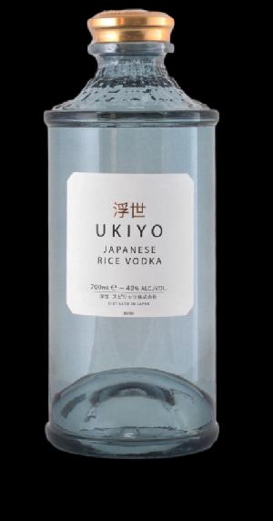 Ukiyo Japanese Rice Vodka 40% 0,7L (holá láhev)