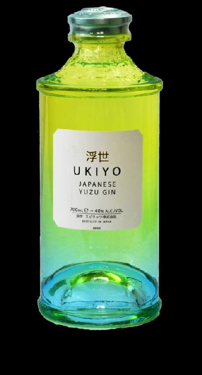 Ukiyo Japanese Yuzu Gin 40% 0,7l (holá láhev)