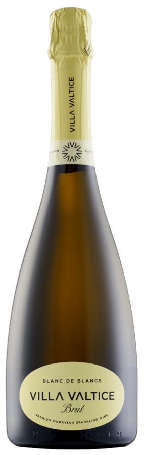 Villa Valtice Blanc de Blancs Brut Šumivé Víno 11,5% 0,75 l