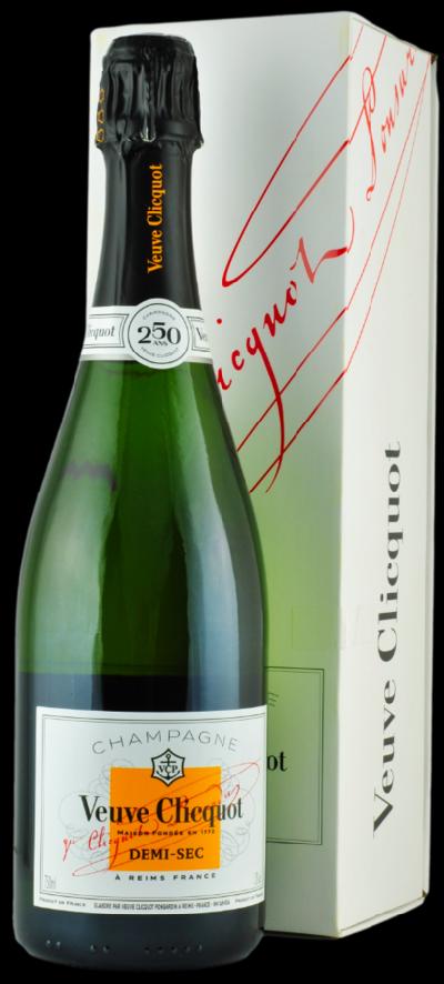 Veuve Clicquot Demi - Sec 250 ANS 12% 0,75L (dárkové balení kazeta)