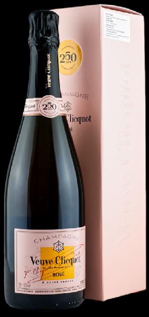 Veuve Clicquot Rosé Brut 250 ANS 12,5% 0,75L (karton)