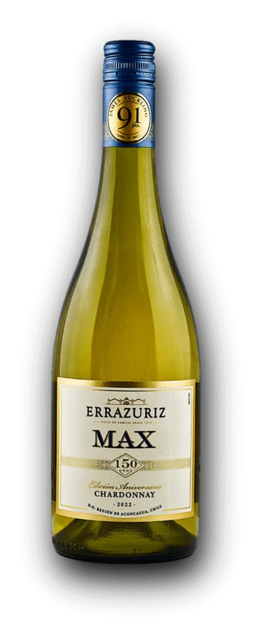 Errazuris Max Chardonnay Edición Aniversario Años 150 2022 13% 0,75L (holá láhev)