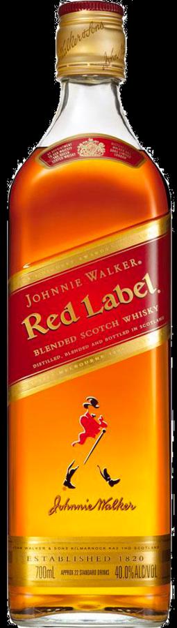 Johnnie Walker Red Label 40% 0,7l (holá láhev)