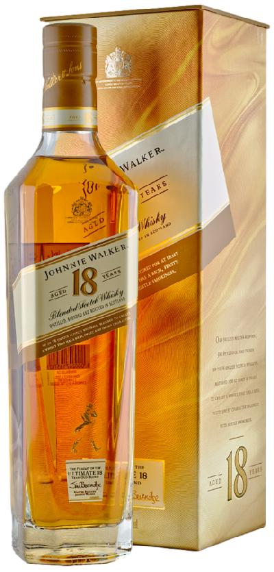 Johnnie Walker 18YO 40% 0,7L – dárkové balení kazeta