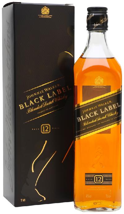 Johnnie Walker Black Label 40% 0,7l (karton)