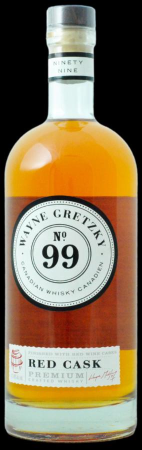 Wayne Gretzky No.99 Red Cask 40% 1,0L (holá láhev)