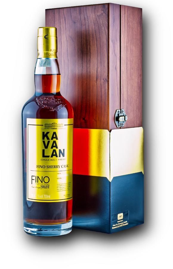 Kavalan Solist Fino Sherry Cask 58,6% 0,7 l — dárkové balení